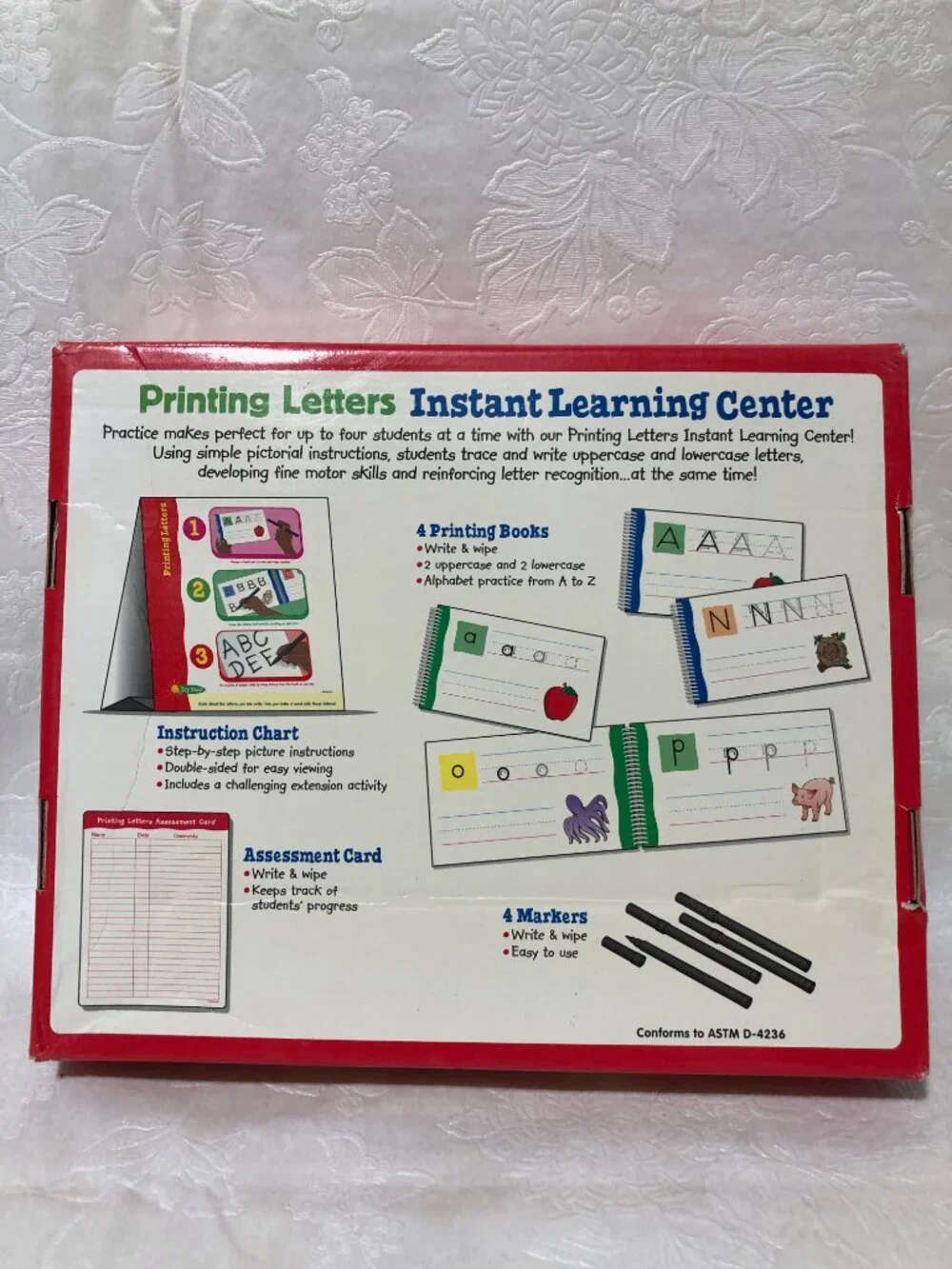 Lakeshore Printing Letters Instant Learning Center Language TT826